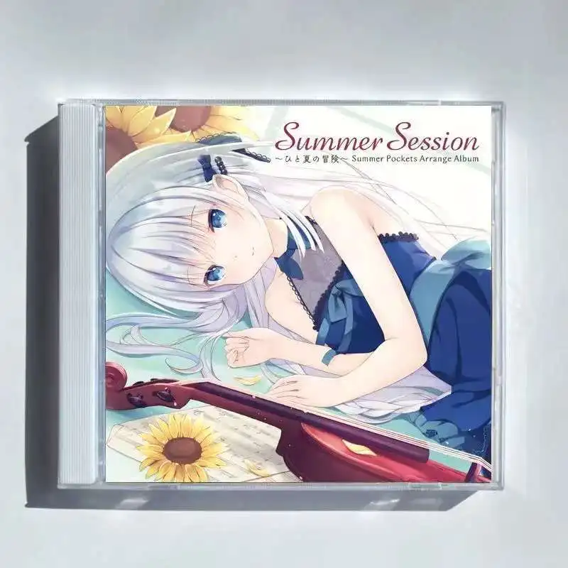 GalGame Summer Pockets Shinji Orito Music CD Summer Session Album Music Record Cosplay Walkman Car Soundtracks Box Party Music
GalGame Summer Pockets Shinji Orito Music CD Summer Session Album Music Record Cosplay Walkman Car Soundtracks Box Party Music