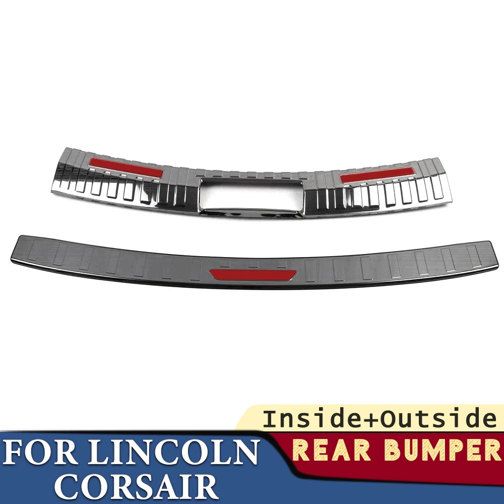 Trunk Bumper for Lincoln Corsair 2020 2021 2022 Car Accessories Stainless Rear Fender Protector Sill Pad Cover Sticker Decor
Trunk Bumper for Lincoln Corsair 2020 2021 2022 Car Accessories Stainless Rear Fender Protector Sill Pad Cover Sticker Decor