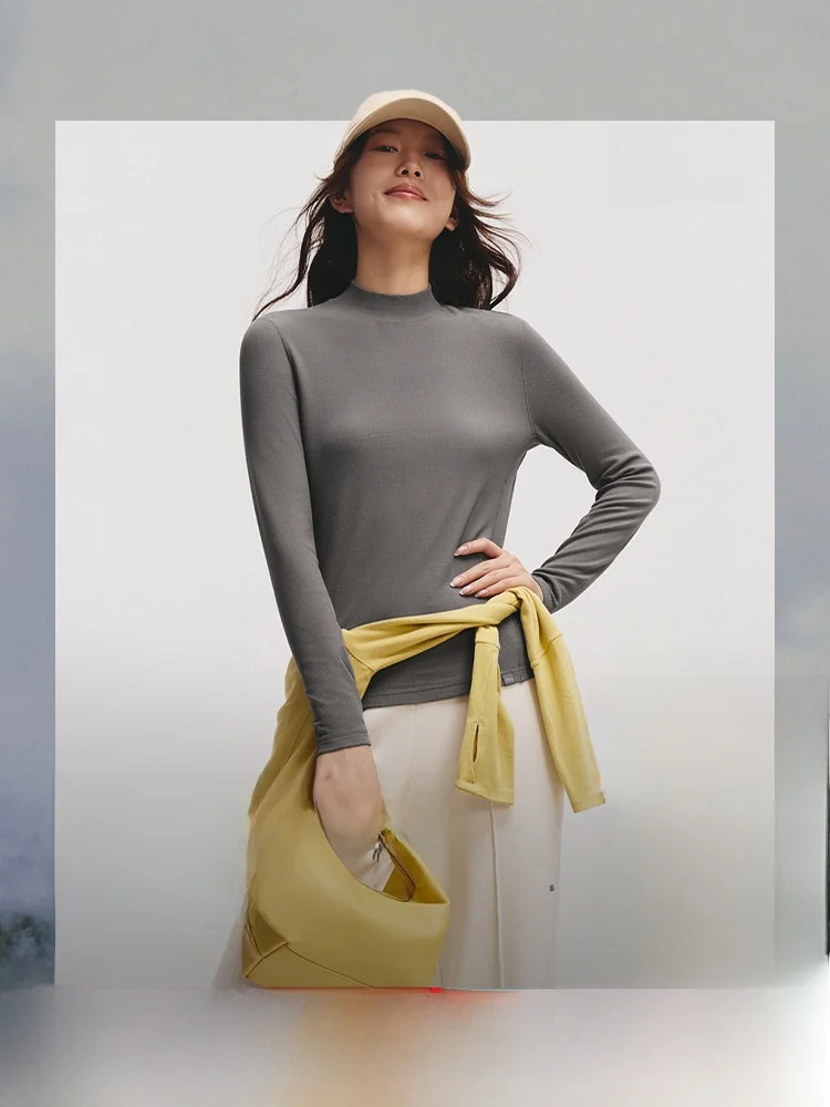 Bananainfused Ladies Thermal Half High Collar Base Layer Shirt Breathable Anti-snag High Elasticity Neck Protection Warmth SF026
Bananainfused Ladies Thermal Half High Collar Base Layer Shirt Breathable Anti-snag High Elasticity Neck Protection Warmth SF026