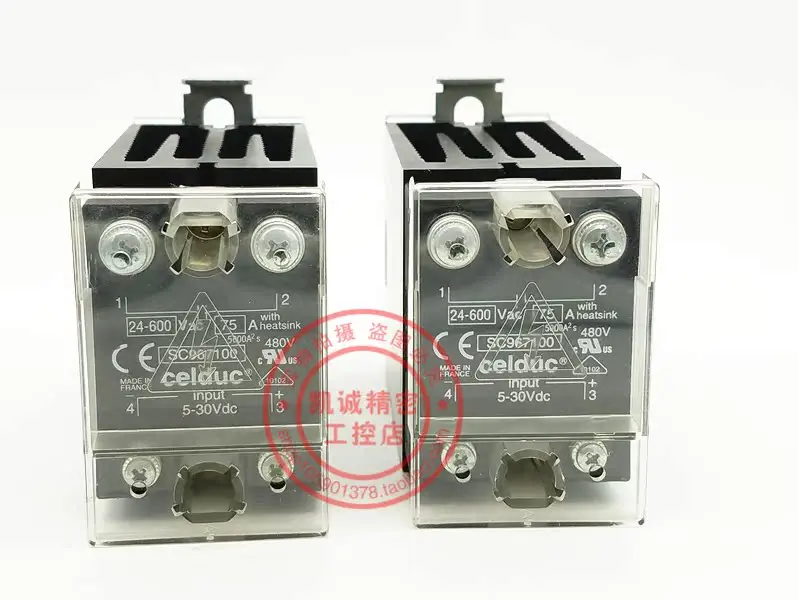 SC967100 Оригинальное французское твердотельное реле celduke SC967100 75A Spot
SC967100 Оригинальное французское твердотельное реле celduke SC967100 75A Spot