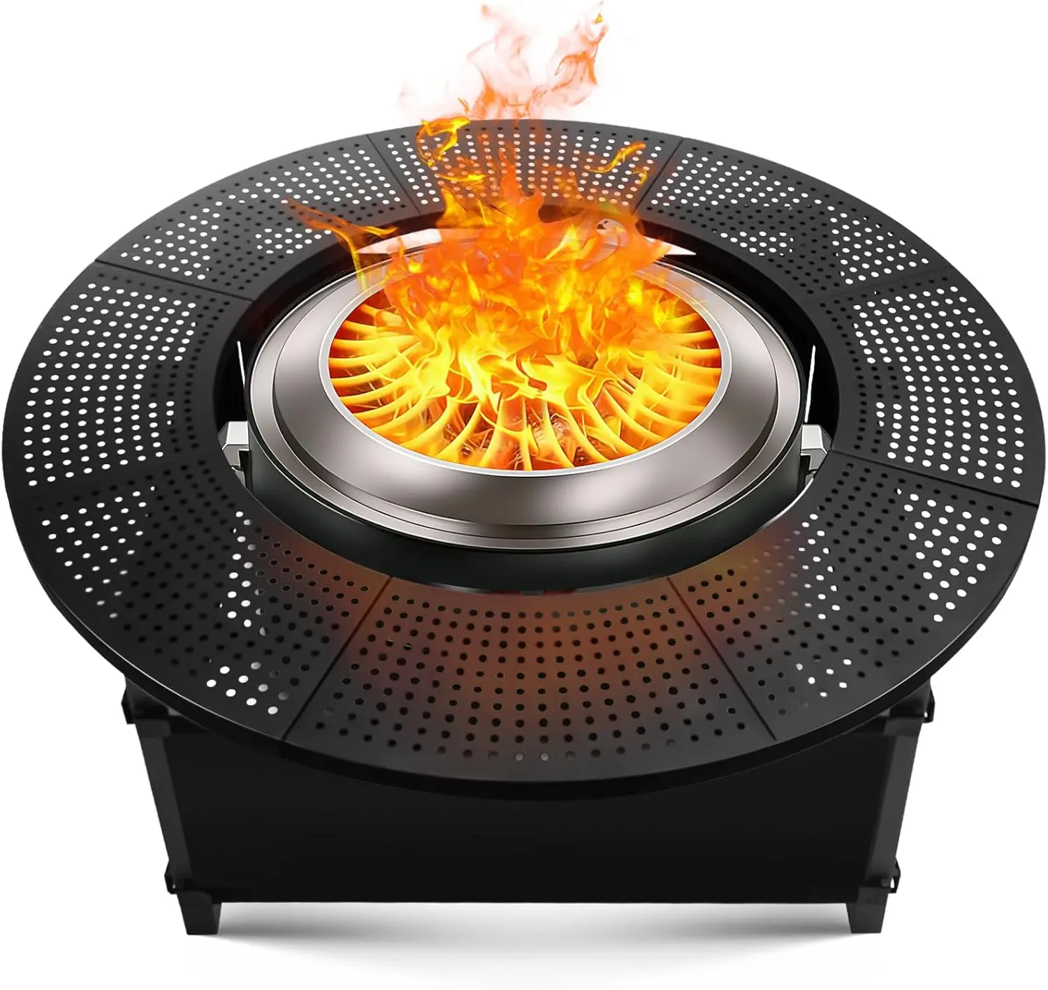 47.8 Inch Fire Pit Surround Tabletop for Yukon 2.0,Powder-Coated Steel Table Top with 30.2 Inch Inner Diameter,Outdoor Fire
47.8 Inch Fire Pit Surround Tabletop for Yukon 2.0,Powder-Coated Steel Table Top with 30.2 Inch Inner Diameter,Outdoor Fire