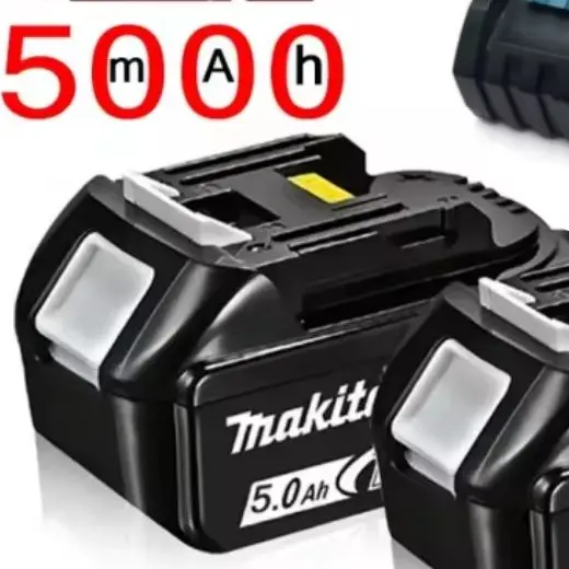 Makita Original 18V 5.0Ah Lithium Battery High-Quality Power Replacement for BL1830B BL1850B BL1850 BL1840 BL1860 BL1815
Makita Original 18V 5.0Ah Lithium Battery High-Quality Power Replacement for BL1830B BL1850B BL1850 BL1840 BL1860 BL1815