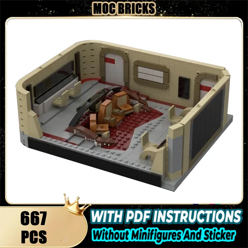 Star Movie Series Moc Building Bricks Alliance Conference Room Model Technology Modular Blocks Construstion DIY Assembly Toys
Star Movie Series Moc Building Bricks Alliance Conference Room Model Technology Modular Blocks Construstion DIY Assembly Toys