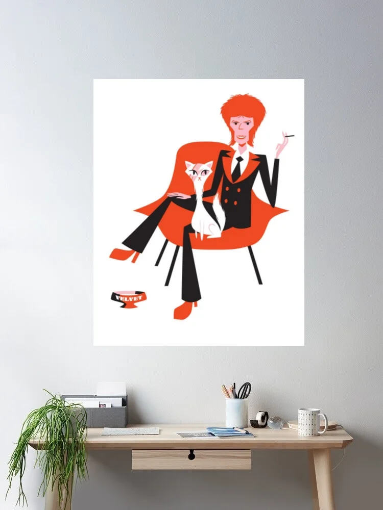 Josh Agle Velvet Photo Canvas POSTER ,Home Decor Wall art painting
Josh Agle Velvet Photo Canvas POSTER ,Home Decor Wall art painting