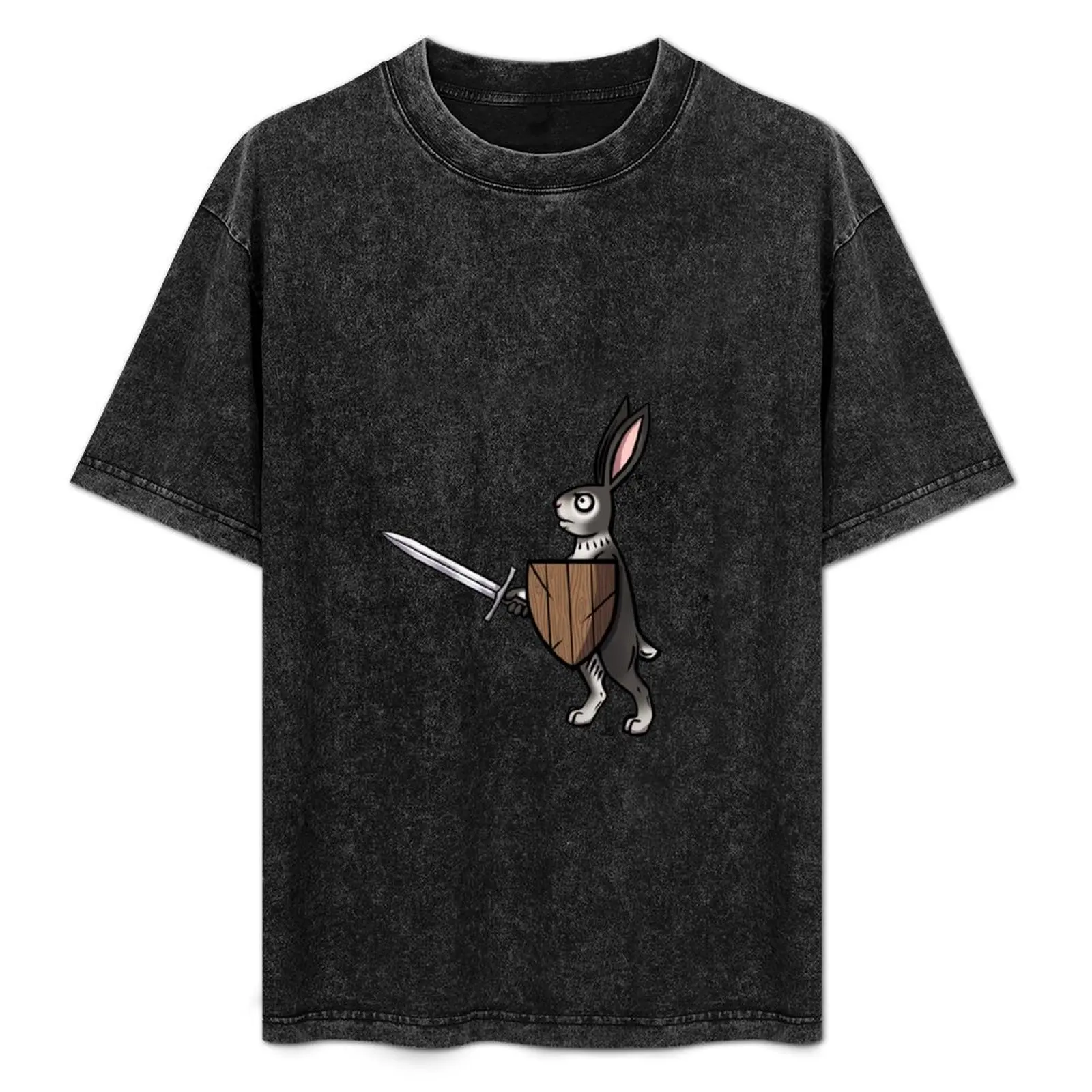 Medieval Marginalia Bunny: Sword and Shield T-Shirt Soft Touch Basic Cotton T-Shirt
Medieval Marginalia Bunny: Sword and Shield T-Shirt Soft Touch Basic Cotton T-Shirt