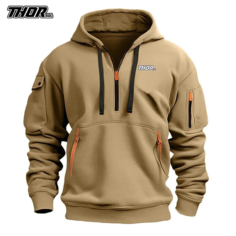 THORSOL Men Outdoor Sports Hoodie New Tide Cycling Mountain bike Sweatshirt Autumn Hooded Bicycle MTB Breathable Jacket Clothes
THORSOL Men Outdoor Sports Hoodie New Tide Cycling Mountain bike Sweatshirt Autumn Hooded Bicycle MTB Breathable Jacket Clothes