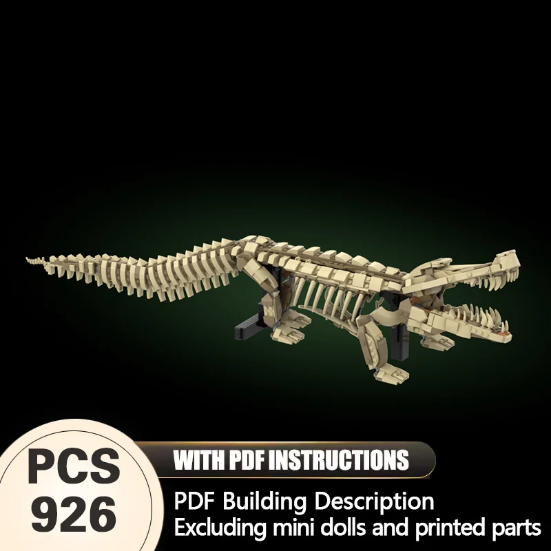 Creators Animal Series Model MOC Building Bricks Deinosuchus Fossil Modular Technology Gifts Holiday Assemble Children Toys Suit
Creators Animal Series Model MOC Building Bricks Deinosuchus Fossil Modular Technology Gifts Holiday Assemble Children Toys Suit