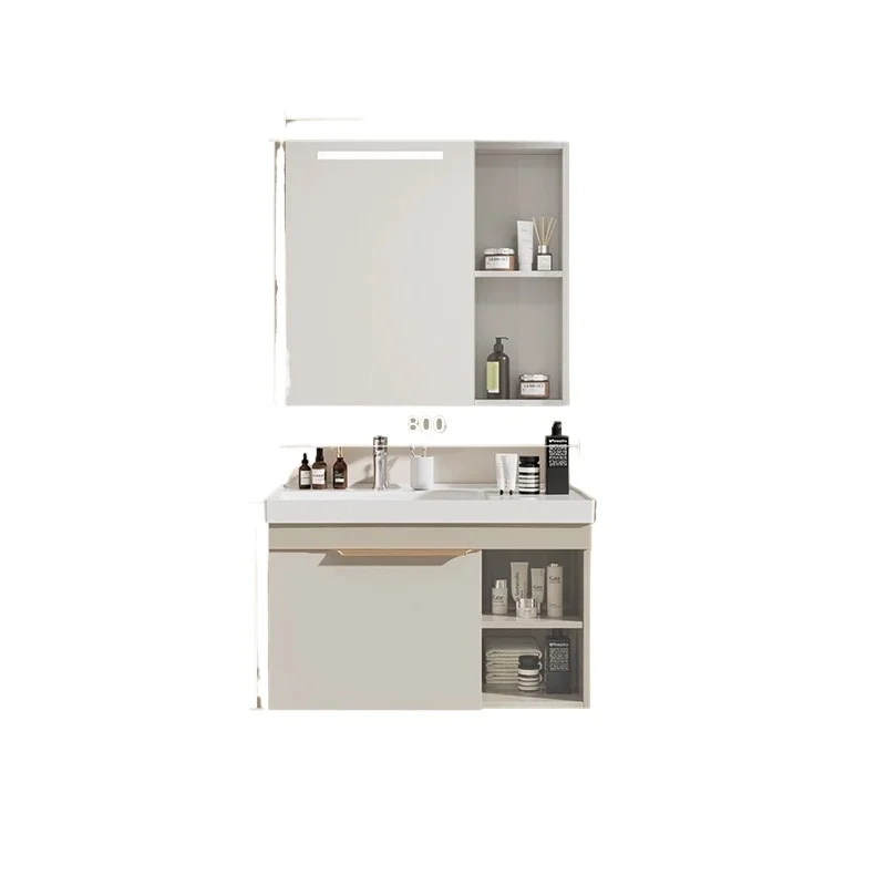 Smart mirror box bathroom cabinet storage large capacity bathroom cabinet combination
Smart mirror box bathroom cabinet storage large capacity bathroom cabinet combination