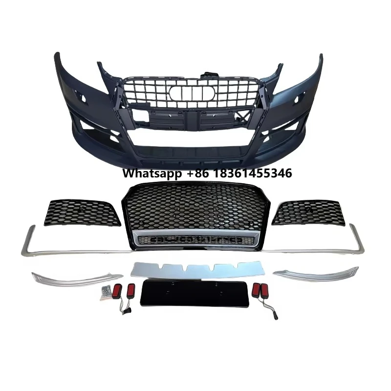 For 12-15 Q7 Modified RSQ7 Plastic Material Large Surround Kit Including Front Bumper Center Mesh GrilleSuitable
For 12-15 Q7 Modified RSQ7 Plastic Material Large Surround Kit Including Front Bumper Center Mesh GrilleSuitable