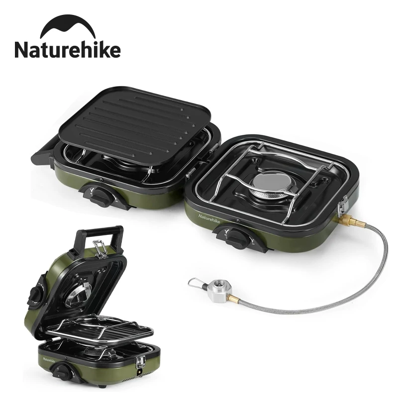 Naturehike Folding Double Fire Gas Stove Portable Camping Isobutane Gas Stove with 16000 BTU Adjustable Burners Piezo Ignition
Naturehike Folding Double Fire Gas Stove Portable Camping Isobutane Gas Stove with 16000 BTU Adjustable Burners Piezo Ignition