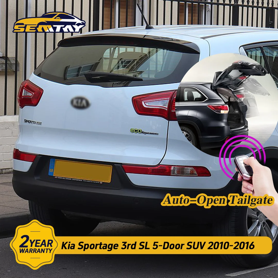 SEMTAY Автоматические подъемные стойки багажника с 5-дверным внедорожником Sportage 3rd SL 2010-2016 Поддержки багажника задней двери багажника 
SEMTAY Автоматические подъемные стойки багажника с 5-дверным внедорожником Sportage 3rd SL 2010-2016 Поддержки багажника задней двери багажника