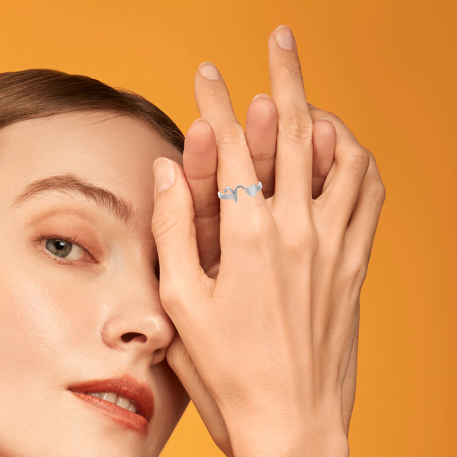 Elegant Open Women Jewelry Adjustable Finger Gift Decorative Fashionable Rings Girls Style Ring Business Souvenir Present 
Elegant Open Women Jewelry Adjustable Finger Gift Decorative Fashionable Rings Girls Style Ring Business Souvenir Present