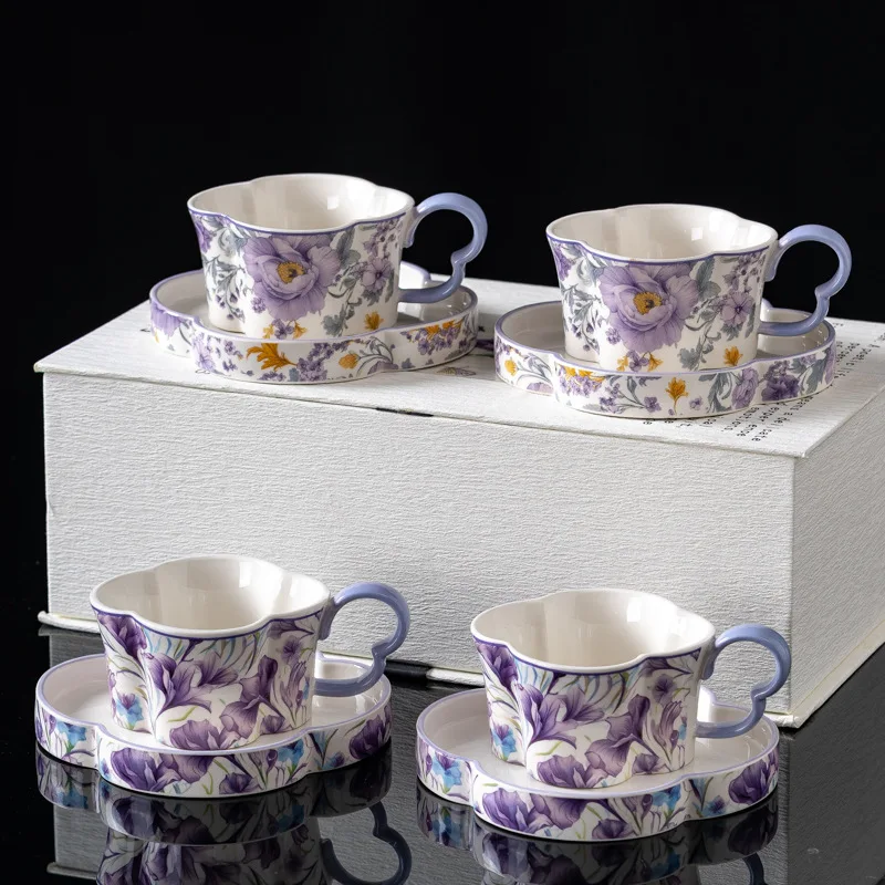 ZML Ceramic Afternoon Teacup Crape Myrtle Butterfly Gift Box Mark Cup
ZML Ceramic Afternoon Teacup Crape Myrtle Butterfly Gift Box Mark Cup