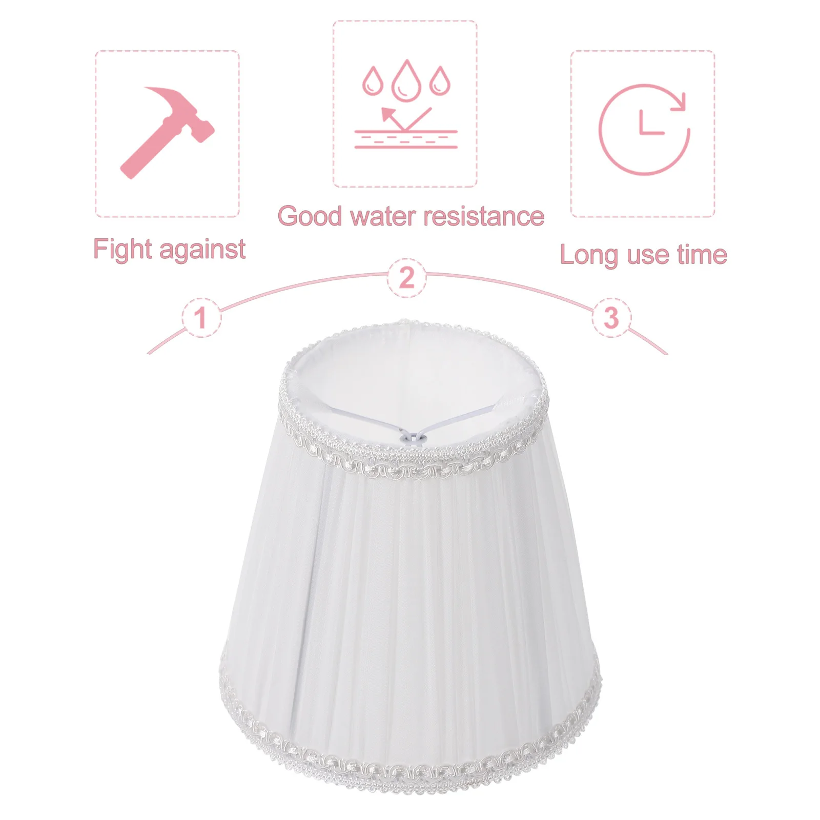 Clip Cloth Shade Durable Chandelier Lamp Cover Fabric Cover For Ceiling Floor Desk Lamps Bedroom Living Room Lamp Accessories
Clip Cloth Shade Durable Chandelier Lamp Cover Fabric Cover For Ceiling Floor Desk Lamps Bedroom Living Room Lamp Accessories