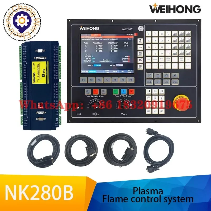 CNC NK280B Lambda21E Controller Software NC Studio V10 3axis 4axis ATC Spindle Integrated Control System Bus systemCyclmotion
CNC NK280B Lambda21E Controller Software NC Studio V10 3axis 4axis ATC Spindle Integrated Control System Bus systemCyclmotion