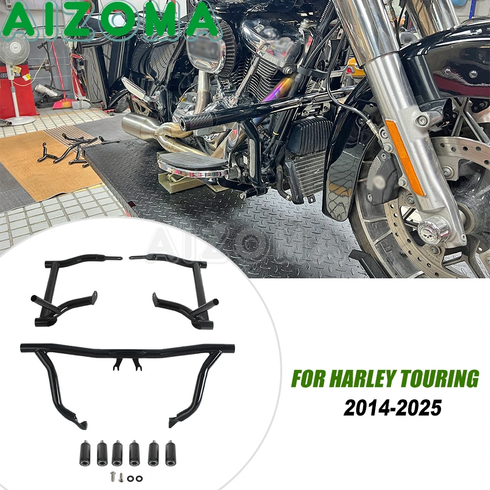 Saddlebag Rail Engine Highway Guard Motorbike Front Crash Bar For Harley Touring Road Glide FLTR Custom FLTRX 117 Special FLTRXS
Saddlebag Rail Engine Highway Guard Motorbike Front Crash Bar For Harley Touring Road Glide FLTR Custom FLTRX 117 Special FLTRXS