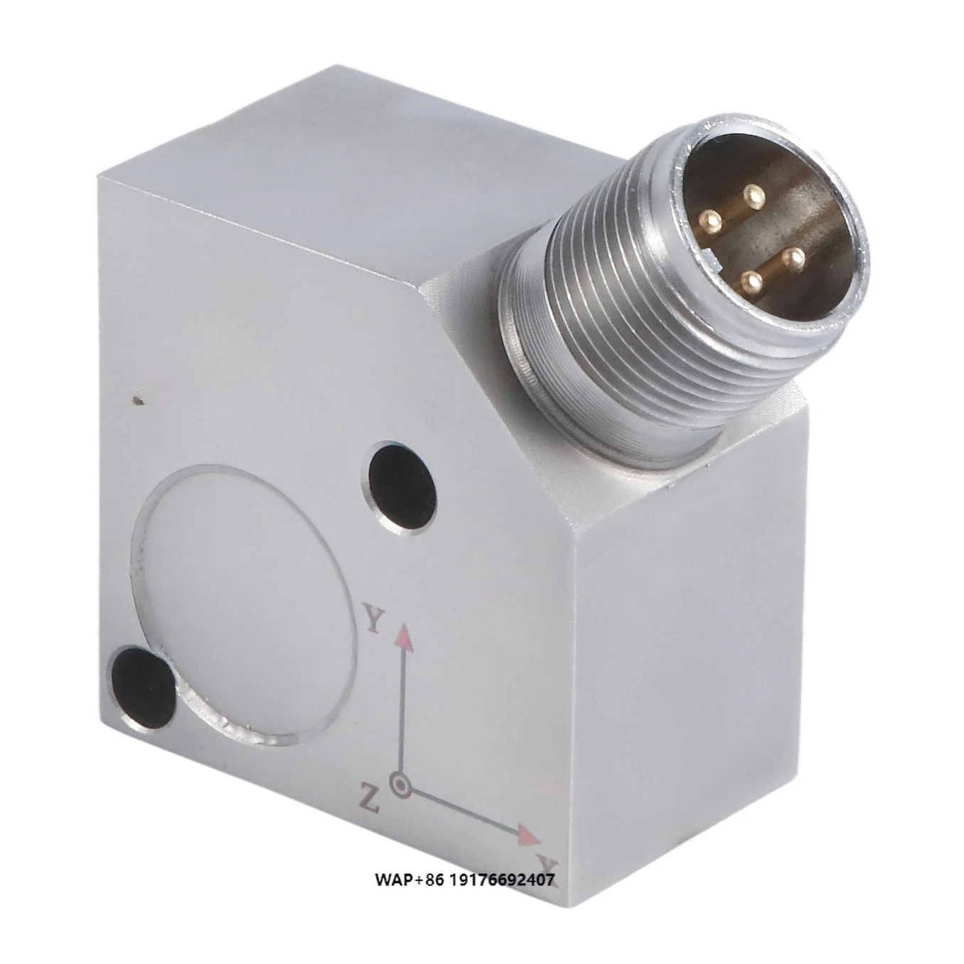 Customized Stainless Steel Shell Piezoelectric Triaxial Integrative Accelerometer Sensor 0~50g Measuring Vibration Acceeration
Customized Stainless Steel Shell Piezoelectric Triaxial Integrative Accelerometer Sensor 0~50g Measuring Vibration Acceeration