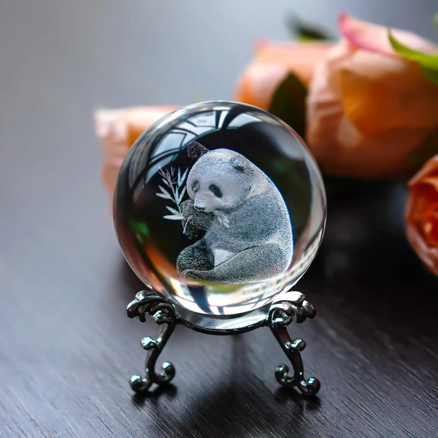 60mm Glass Panda Ball with Stand Crystal Cute Panda Collectibles Figurines Paperweight Decoration for Home Panda Gifts for Women
60mm Glass Panda Ball with Stand Crystal Cute Panda Collectibles Figurines Paperweight Decoration for Home Panda Gifts for Women