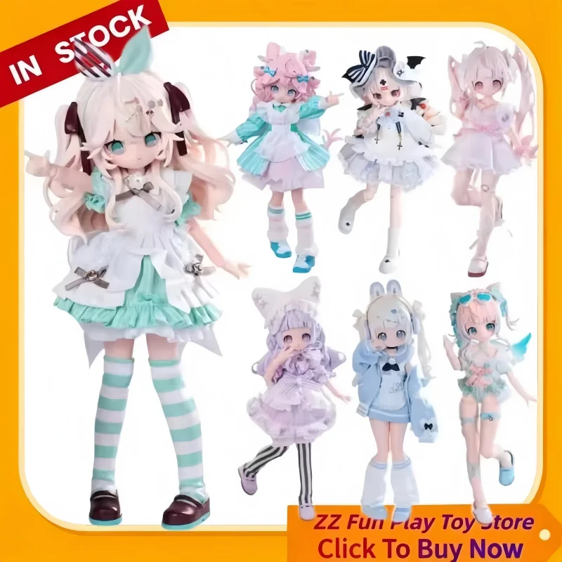 SugaryGirls Blind Box Adorable Figurine 8-inch BJD Doll Display Piece Action Figure Doll Trendy Toy Ornaments Cute Figure Gifts
SugaryGirls Blind Box Adorable Figurine 8-inch BJD Doll Display Piece Action Figure Doll Trendy Toy Ornaments Cute Figure Gifts