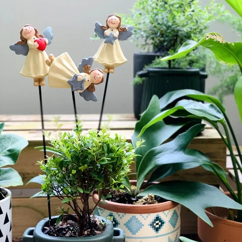 Creative Angel Land Insertion Succulent Plant Decoration Rack Garden Layout Courtyard Balcony Landscape Gardening Pot Decoration
Creative Angel Land Insertion Succulent Plant Decoration Rack Garden Layout Courtyard Balcony Landscape Gardening Pot Decoration