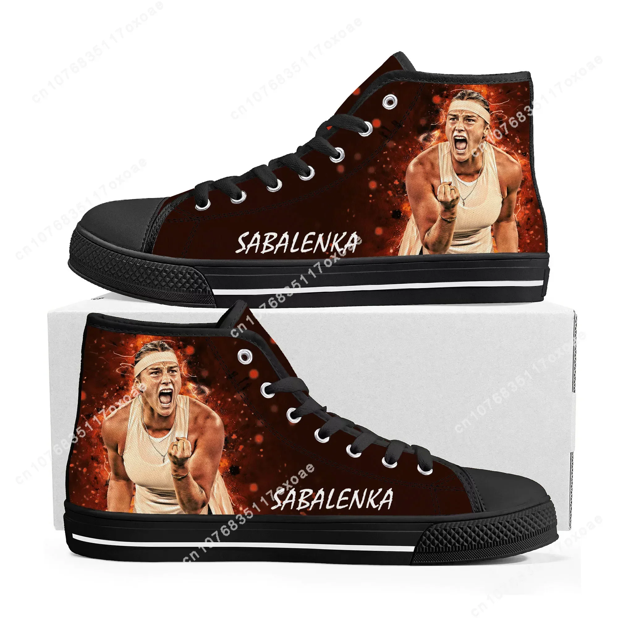 Aryna Sabalenka tennis High Top Sneakers Mens Womens Teenager High Quality Canvas Sneaker couple Casual Shoe Customize Shoes
Aryna Sabalenka tennis High Top Sneakers Mens Womens Teenager High Quality Canvas Sneaker couple Casual Shoe Customize Shoes
