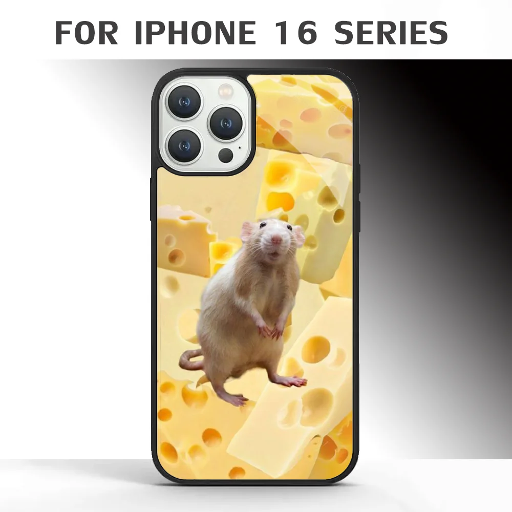 Cute Hamster Mouse Rat Phone Case For IPhone 16 16pro 16plus 16promax Pro Plus Max Mirror Acrylic PC TPU Cover
Cute Hamster Mouse Rat Phone Case For IPhone 16 16pro 16plus 16promax Pro Plus Max Mirror Acrylic PC TPU Cover