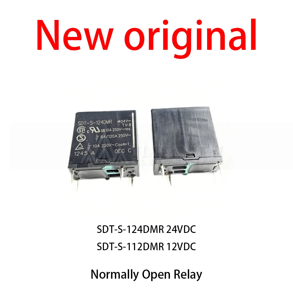 10Pcs/Lot New original SDT-S-124DMR 24VDC SDT-S-112DMR 12VDC Normally Open Relay
10Pcs/Lot New original SDT-S-124DMR 24VDC SDT-S-112DMR 12VDC Normally Open Relay