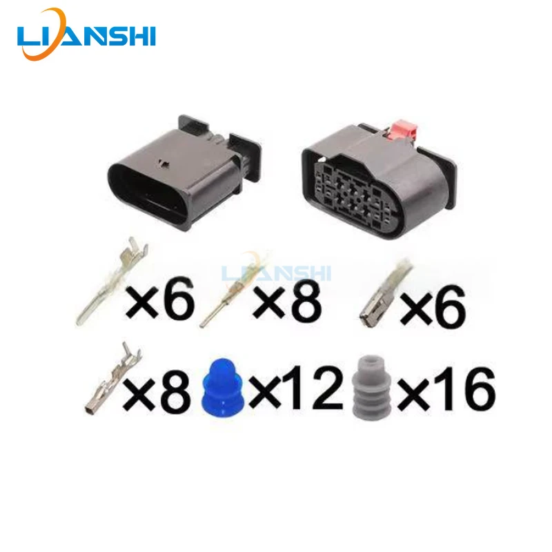 2294945-1 is suitable for Mercedes-Benz headlight wiring harness connector with 14-pin plug DJ7142Y-1.5-3.5-11/21
2294945-1 is suitable for Mercedes-Benz headlight wiring harness connector with 14-pin plug DJ7142Y-1.5-3.5-11/21