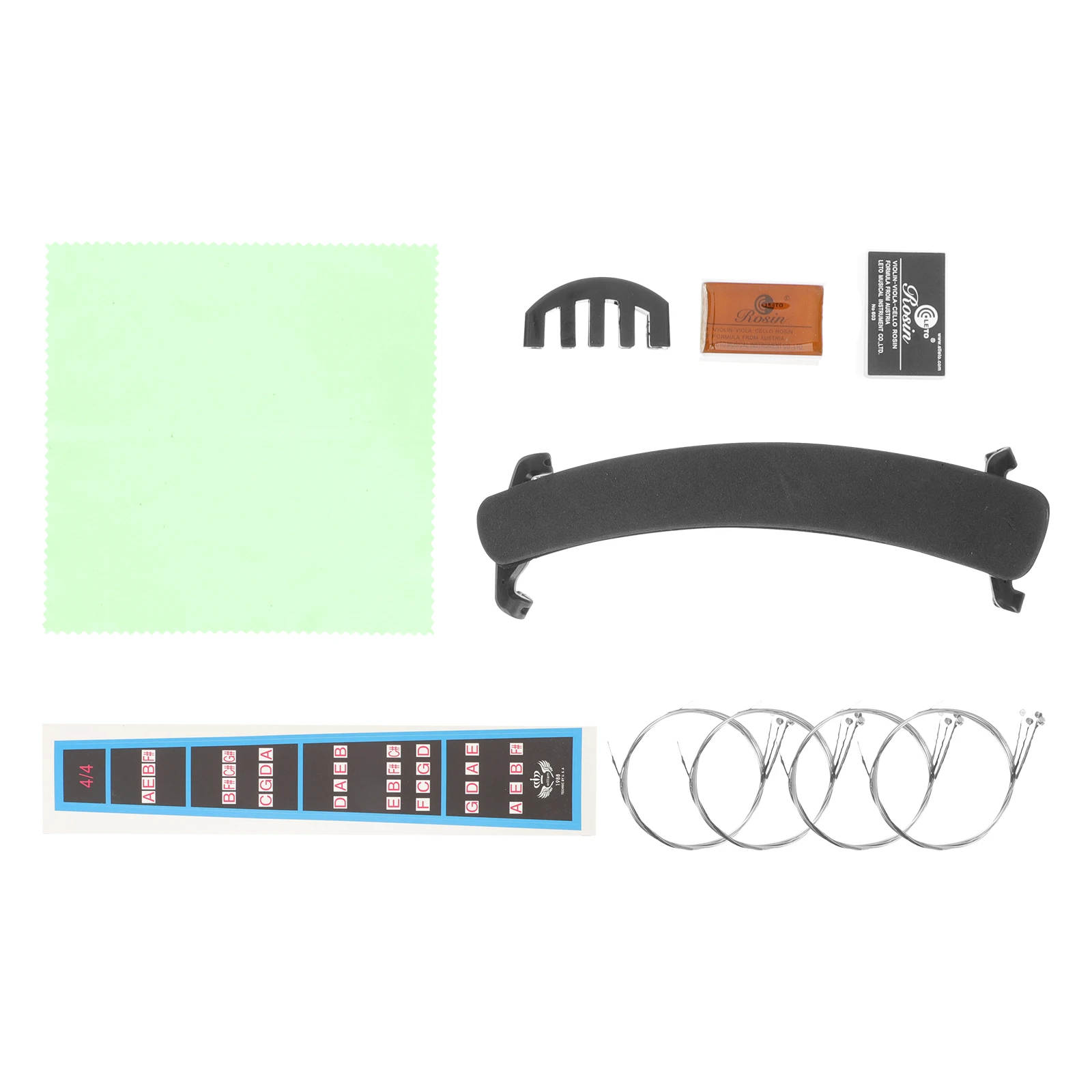 Violin Accessories Set Repair Parts Replacement Steel Strings Durable Practical Gift Violinist Musical Instrument Small Violin
Violin Accessories Set Repair Parts Replacement Steel Strings Durable Practical Gift Violinist Musical Instrument Small Violin