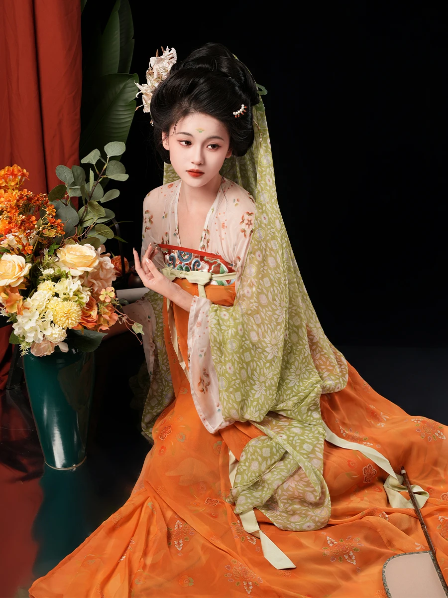 Anchi Jinmi Full Sve Tang Sle Hanfu Традиционная китайская одежда для похудения длиной до груди Весна Лето Faion Женская одежда...
Anchi Jinmi Full Sve Tang Sle Hanfu Традиционная китайская одежда для похудения длиной до груди Весна Лето Faion Женская одежда...