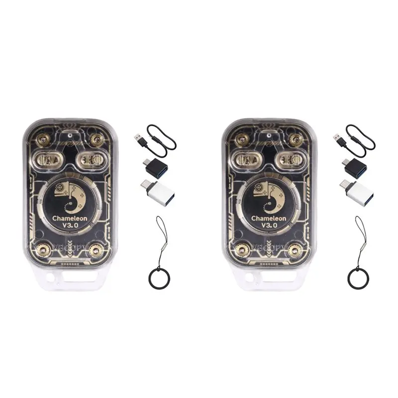 【THANKSGIVING DAY】2X Upgraded Chameleon V3.0 RFID Smart Chip Reader Emulator 125Khz 13.56Mhz ID IC Smart Card Tag Copyer Rea
【THANKSGIVING DAY】2X Upgraded Chameleon V3.0 RFID Smart Chip Reader Emulator 125Khz 13.56Mhz ID IC Smart Card Tag Copyer Rea