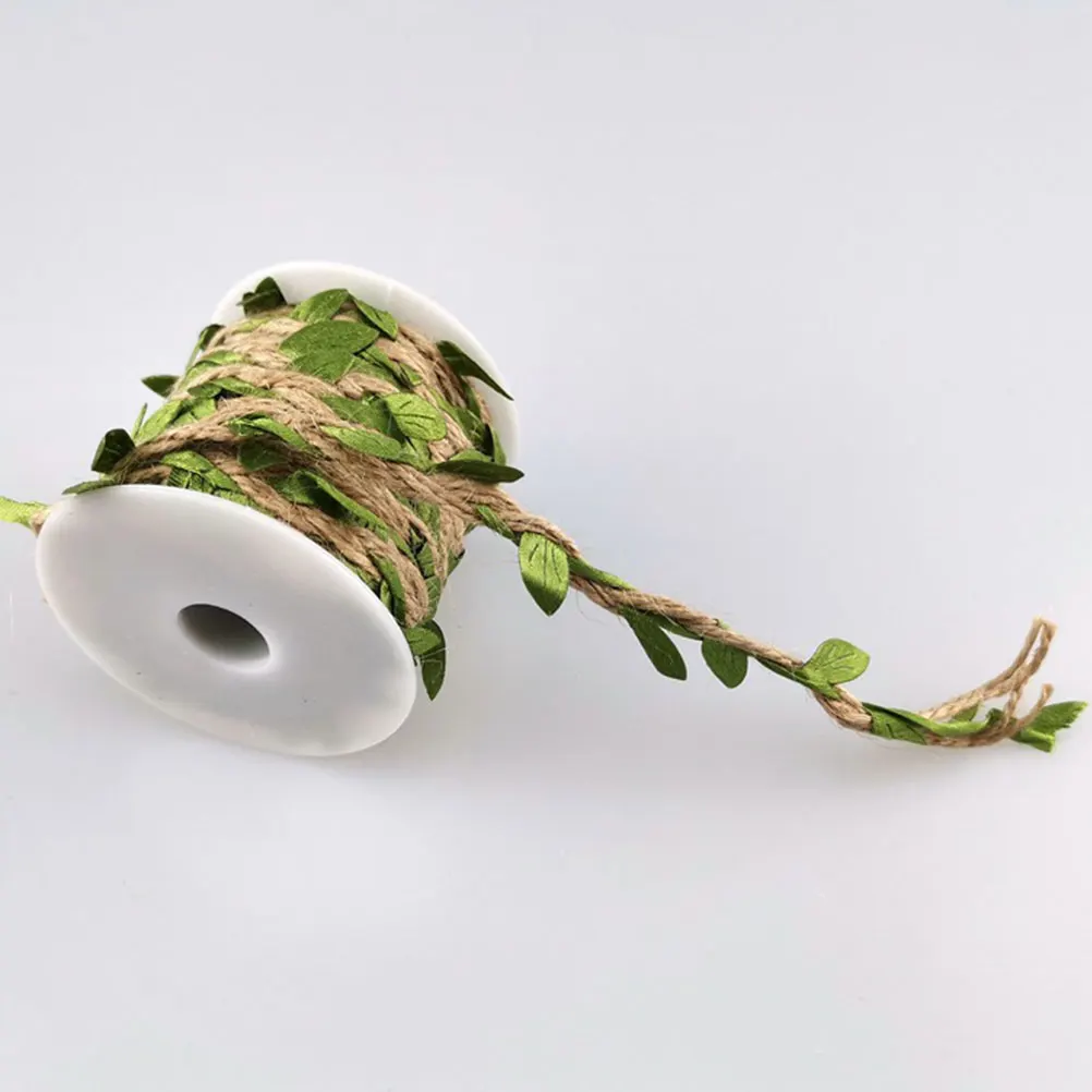 Hemp Rope Leaves Decoration Green Leaf Wedding Cord Fabric Ribbon Bouquet DIY Craft Home Party AccessoriesFlower Decorative
Hemp Rope Leaves Decoration Green Leaf Wedding Cord Fabric Ribbon Bouquet DIY Craft Home Party AccessoriesFlower Decorative