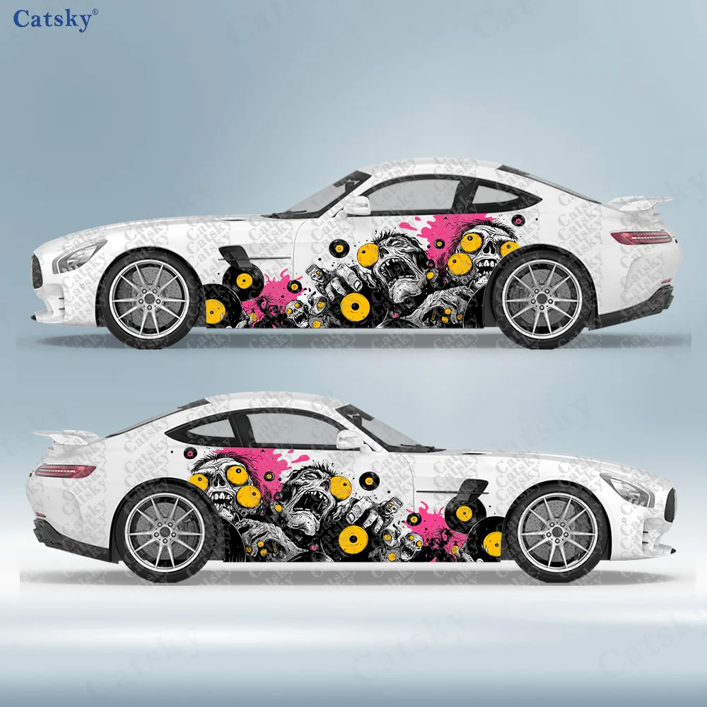 2pcs Zombies with Yellow Eye Car Sticker, Durable, Fade-resistant, Enhance Beauty of Your Vehicle with Art Design Car Vinyl Wrap
2pcs Zombies with Yellow Eye Car Sticker, Durable, Fade-resistant, Enhance Beauty of Your Vehicle with Art Design Car Vinyl Wrap