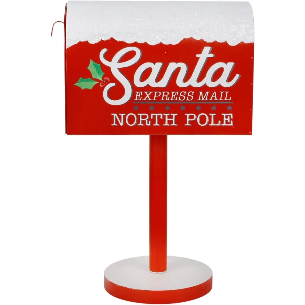 Christmas Santa Mailbox 15.5x9.5 Inch Metal North Pole Letter Box Holiday Decor Indoor Outdoor
Christmas Santa Mailbox 15.5x9.5 Inch Metal North Pole Letter Box Holiday Decor Indoor Outdoor