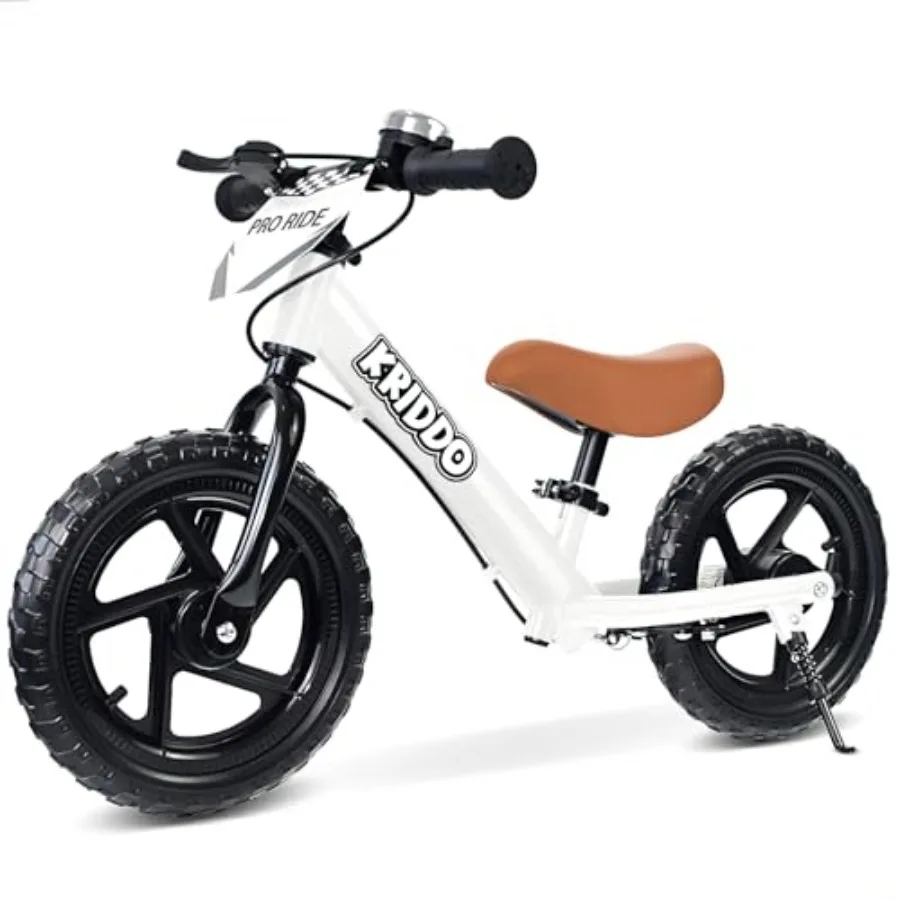Pro Toddler Balance Bike 2+ Year Old with Hand Brake and Kickstand 12 Inch Push Bicycle Gift Bike for 2-5 Boys Girls White
Pro Toddler Balance Bike 2+ Year Old with Hand Brake and Kickstand 12 Inch Push Bicycle Gift Bike for 2-5 Boys Girls White