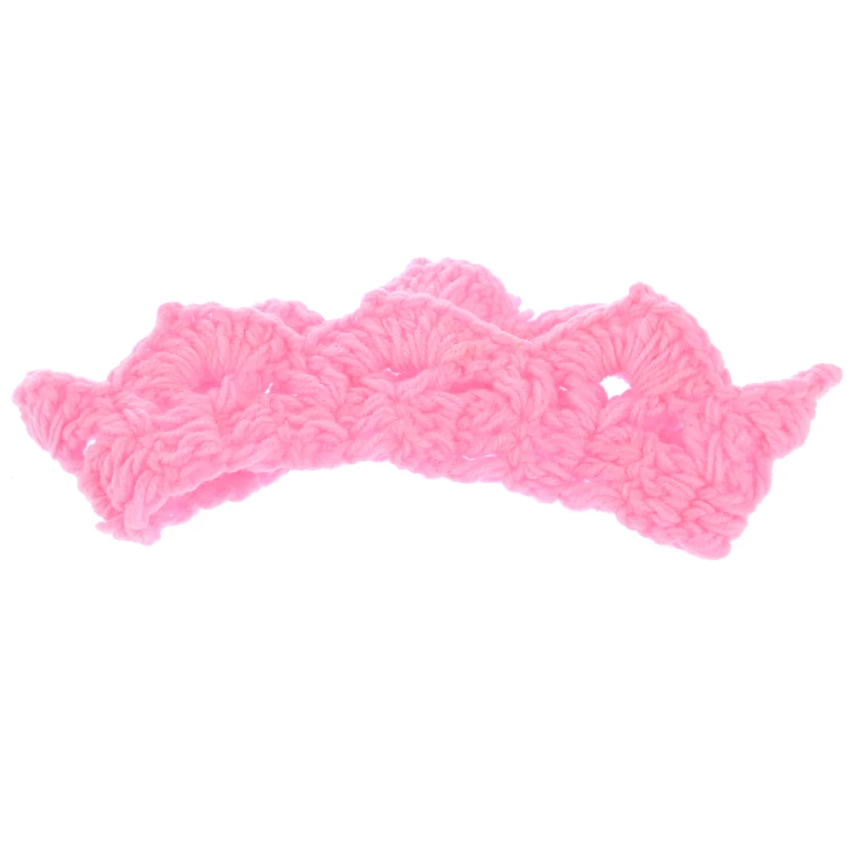 Handmade Crochet Crown Hat Photography Prop Pink 0-6 Months Eco-Friendly Woolen Yarn Breathable Elastic 
Handmade Crochet Crown Hat Photography Prop Pink 0-6 Months Eco-Friendly Woolen Yarn Breathable Elastic