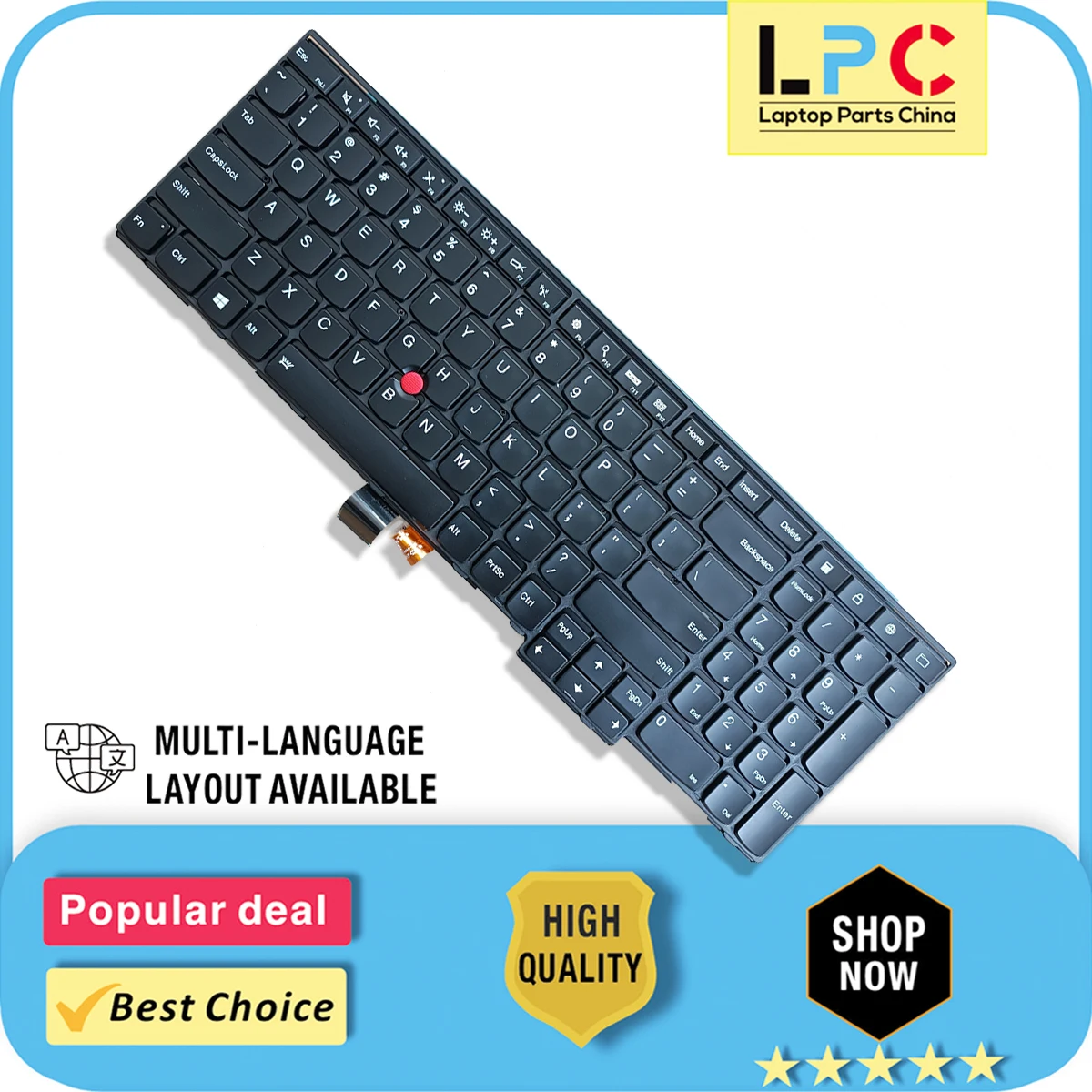 Клавиатура для ноутбука Lenovo ThinkPad L560 L540 L570 T560 T540 T550 W540 W550S
Клавиатура для ноутбука Lenovo ThinkPad L560 L540 L570 T560 T540 T550 W540 W550S