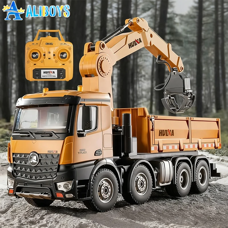 Huina 1538 RC Самосвал 1:14 26 каналов Сплав с дистанционным управлением Грабляющий деревянный кран Строительная инженерная модель автомобиля Рождественский подарок
Huina 1538 RC Самосвал 1:14 26 каналов Сплав с дистанционным управлением Грабляющий деревянный кран Строительная инженерная модель автомобиля Рождественский подарок
