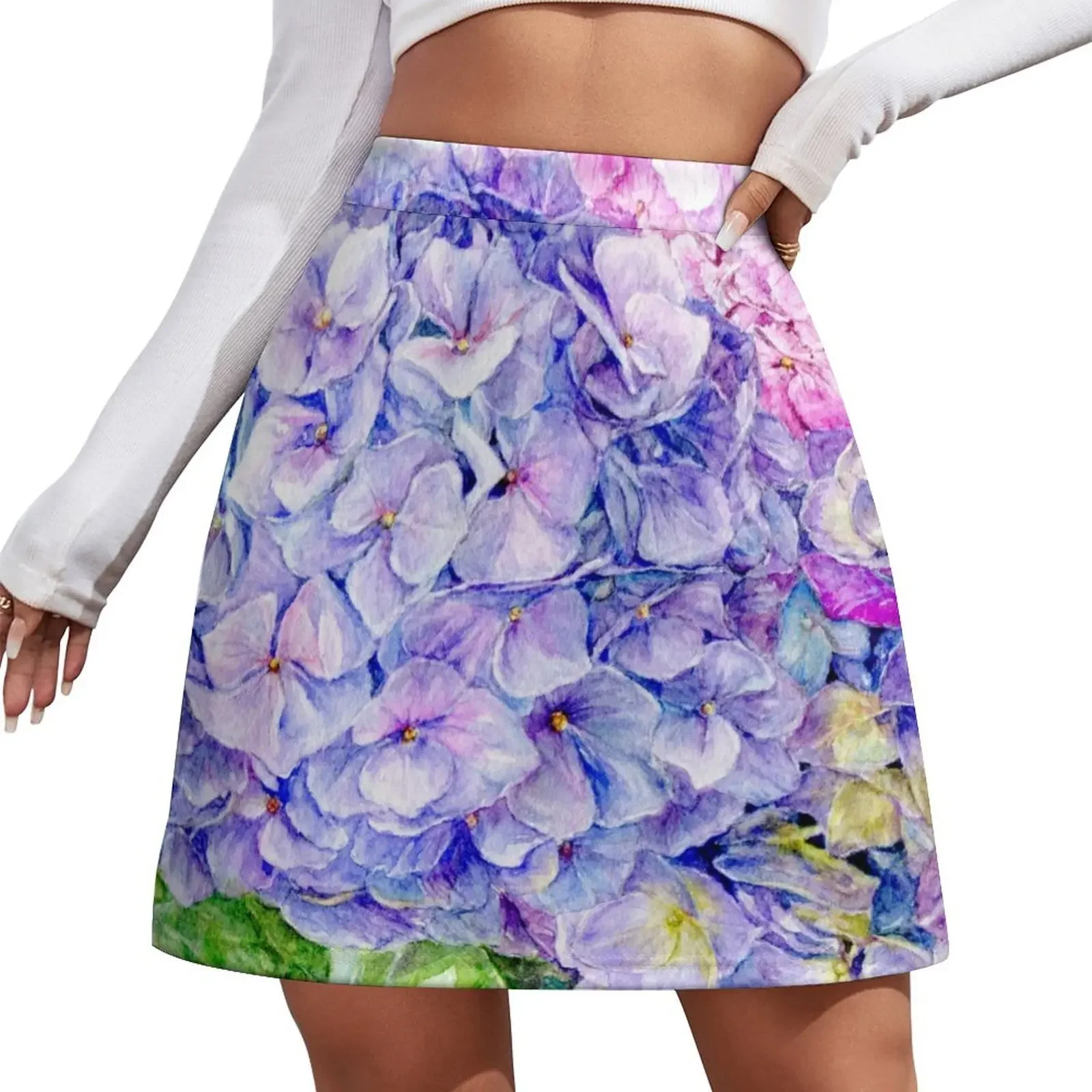 Hydrangea Dream Mini Skirt dress women summer luxury women's skirt elegant skirts for women Mini Skirt
Hydrangea Dream Mini Skirt dress women summer luxury women's skirt elegant skirts for women Mini Skirt