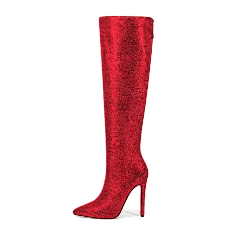 YMECHIC 2024 Sexy Embellished Knee-High Boots Ladies High Heel Botas Blue Green Brown Sliver Party Luxury Women Shoes Winter
YMECHIC 2024 Sexy Embellished Knee-High Boots Ladies High Heel Botas Blue Green Brown Sliver Party Luxury Women Shoes Winter