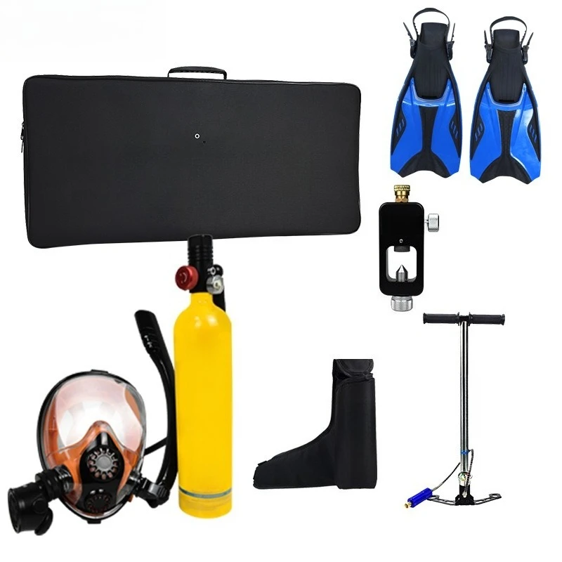 Small diving equipment Full set of portable diving supplies 1L high pressure gas tank diving gas cylinder breathing apparatus
Small diving equipment Full set of portable diving supplies 1L high pressure gas tank diving gas cylinder breathing apparatus