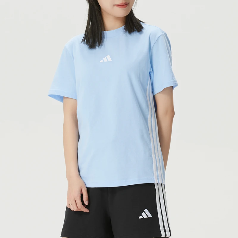 Adidas T-Shirt Women's Sportswear Casual Short-Sleeved Round Neck Breathable and Comfortable Running Training Top Je1227
Adidas T-Shirt Women's Sportswear Casual Short-Sleeved Round Neck Breathable and Comfortable Running Training Top Je1227