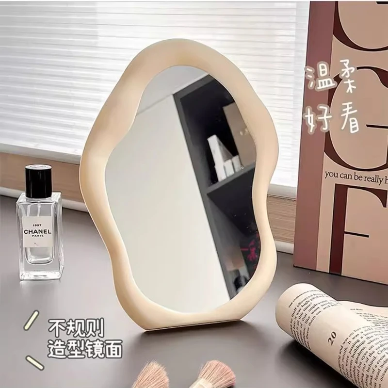 Makeup mirror home decor items bedroom decoration Bathroom decoration student girl irregular Table mirror simple fashion cheap
Makeup mirror home decor items bedroom decoration Bathroom decoration student girl irregular Table mirror simple fashion cheap