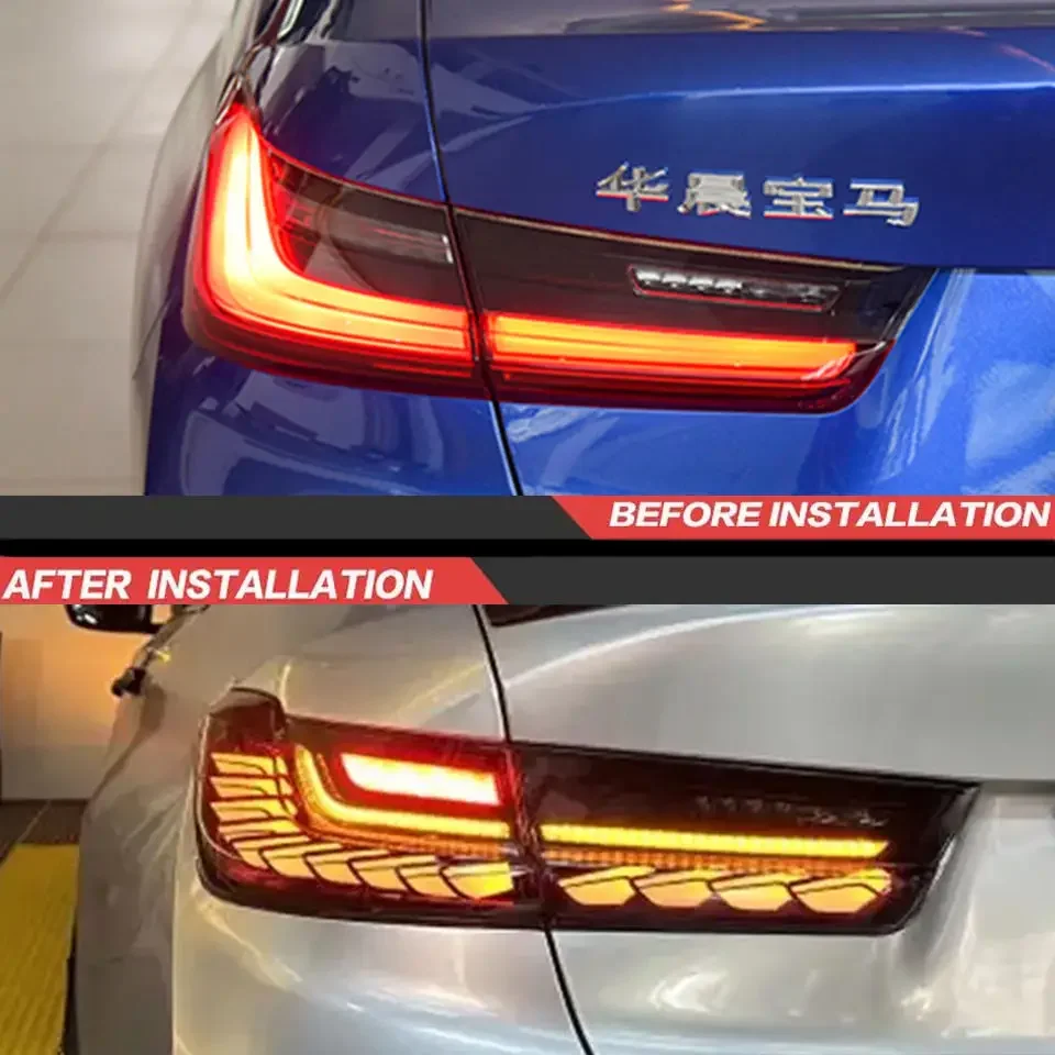 Car LED Tail Light Assemblies For BMW G20 G28 G80 2018- 2022 Auto Rear Fog DRL Brake Turn Signal Lamp Plug and Play
Car LED Tail Light Assemblies For BMW G20 G28 G80 2018- 2022 Auto Rear Fog DRL Brake Turn Signal Lamp Plug and Play