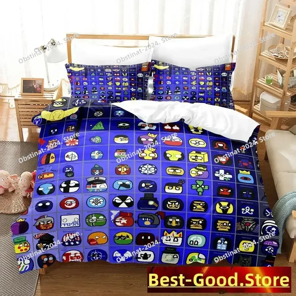 2023 Countryball Polandballs Bedding Set Duvet Cover Full Queen King Size Pillowcase Bed Printed Bed Set Aldult Kid Single Twin
2023 Countryball Polandballs Bedding Set Duvet Cover Full Queen King Size Pillowcase Bed Printed Bed Set Aldult Kid Single Twin