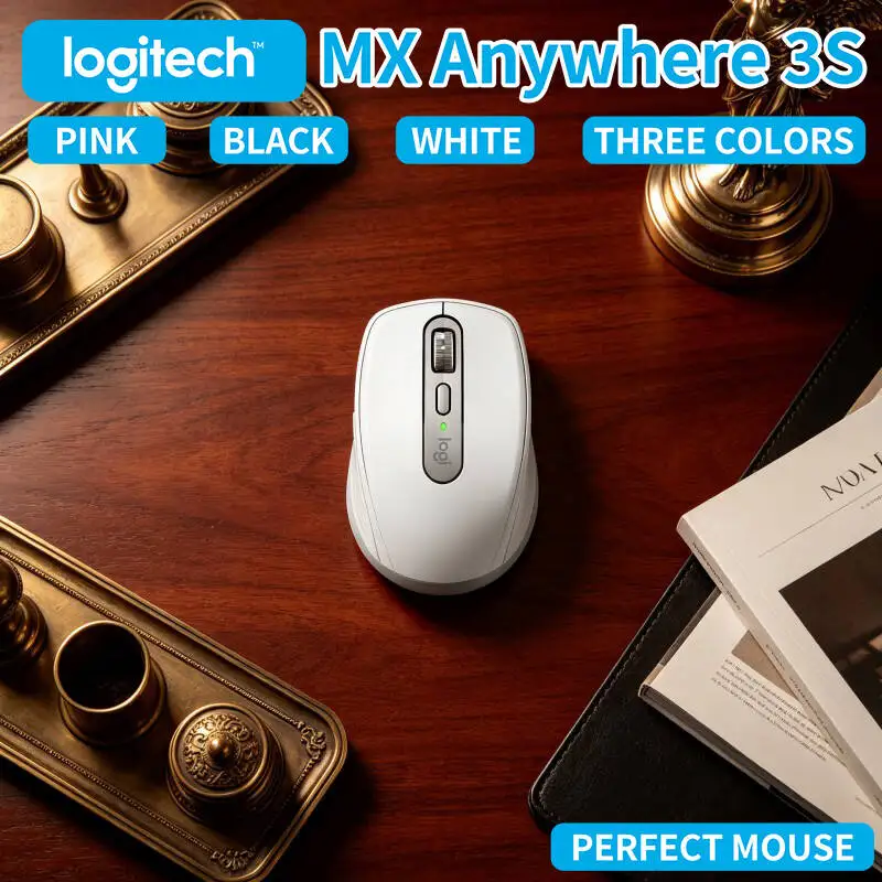 Creator MX Anywhere 3S - 8K DPI Tracking, MagSpeed Scroll, Silent Click, Perfect for Design Exhibition & Travel Work
Creator MX Anywhere 3S - 8K DPI Tracking, MagSpeed Scroll, Silent Click, Perfect for Design Exhibition & Travel Work