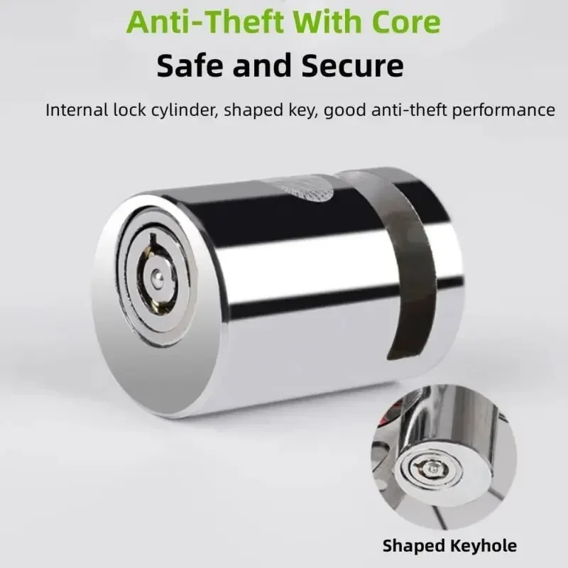 Anti Theft Motorbike Security Wheel Disk Lock Bicycle Disc Brake Lock Zinc Alloy Steel Disk Lock for Motor Scooter Bike
Anti Theft Motorbike Security Wheel Disk Lock Bicycle Disc Brake Lock Zinc Alloy Steel Disk Lock for Motor Scooter Bike