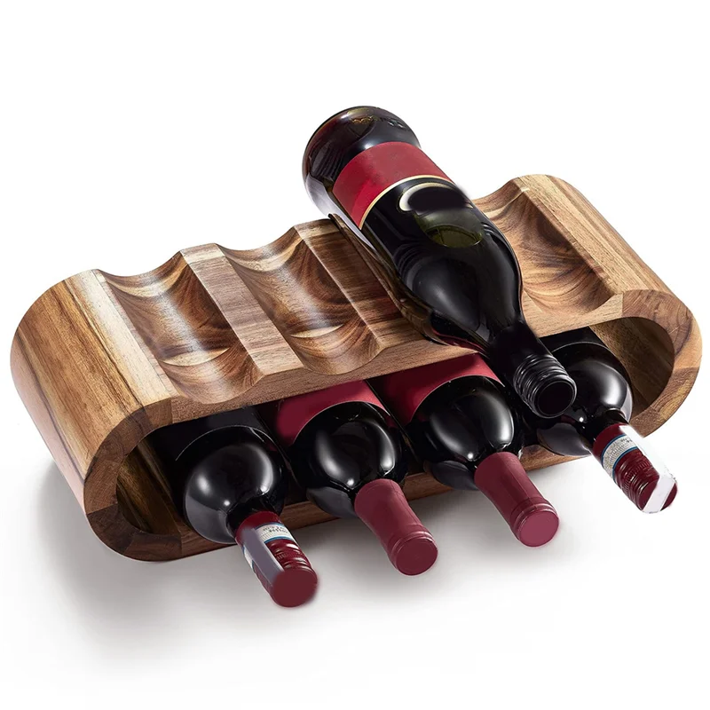 B28C-Wine Racks Countertop Bottle Holder- 2 Tier 8 Bottle Wood Wine Storage Racks Small Wine Rack Organizer Rustic Wine Rack Dur
B28C-Wine Racks Countertop Bottle Holder- 2 Tier 8 Bottle Wood Wine Storage Racks Small Wine Rack Organizer Rustic Wine Rack Dur