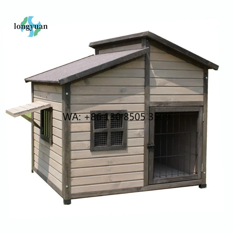 Wholesale Sale High Quality Outside Huge Modern Weatherproof Wooden Luxury Large Kennel for Indoor Outdoor Dog Nest
Wholesale Sale High Quality Outside Huge Modern Weatherproof Wooden Luxury Large Kennel for Indoor Outdoor Dog Nest