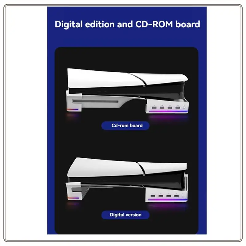Reliable-For PS5 Slim/Pro Stand With Light Modes, 4 USB Hubs - Enhanced Storage & Display,For PS5 Slim/Pro Stand With Light Mode
Reliable-For PS5 Slim/Pro Stand With Light Modes, 4 USB Hubs - Enhanced Storage & Display,For PS5 Slim/Pro Stand With Light Mode